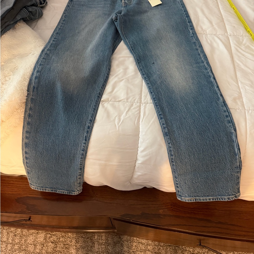 Levi's Wedgie Straight Light Blue Denim Jeans